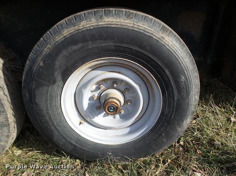 image for item EW9791 1998 Coose livestock trailer