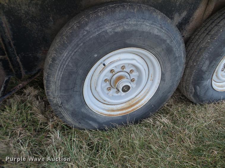 image for item EW9791 1998 Coose livestock trailer