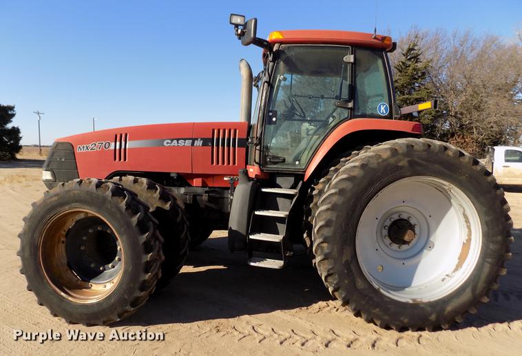 image for item FE9271 2001 Case IH MX270 Magnum MFWD tractor