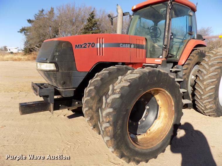 image for item FE9271 2001 Case IH MX270 Magnum MFWD tractor