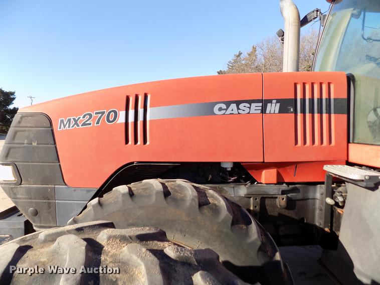 image for item FE9271 2001 Case IH MX270 Magnum MFWD tractor
