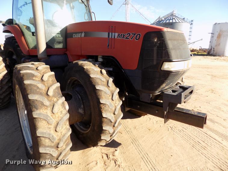 image for item FE9271 2001 Case IH MX270 Magnum MFWD tractor