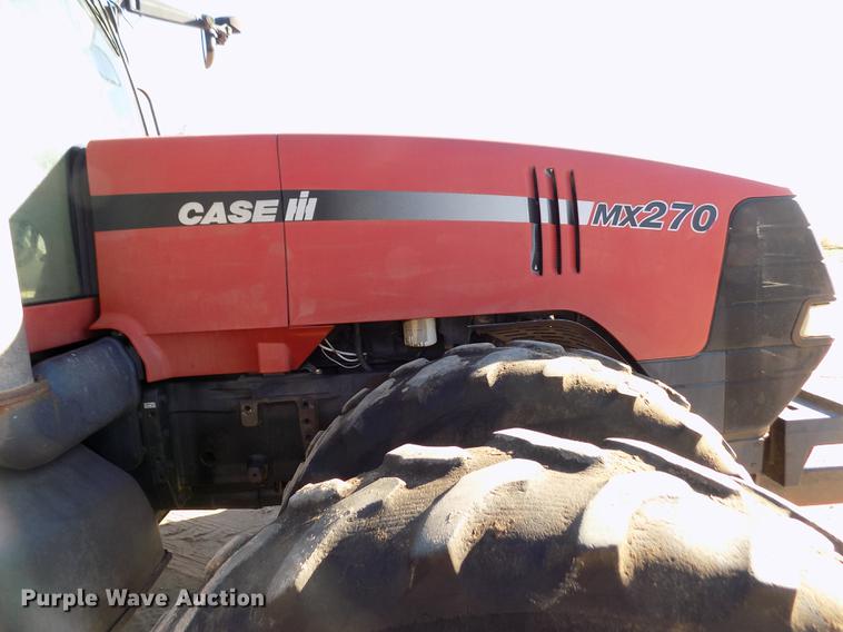 image for item FE9271 2001 Case IH MX270 Magnum MFWD tractor