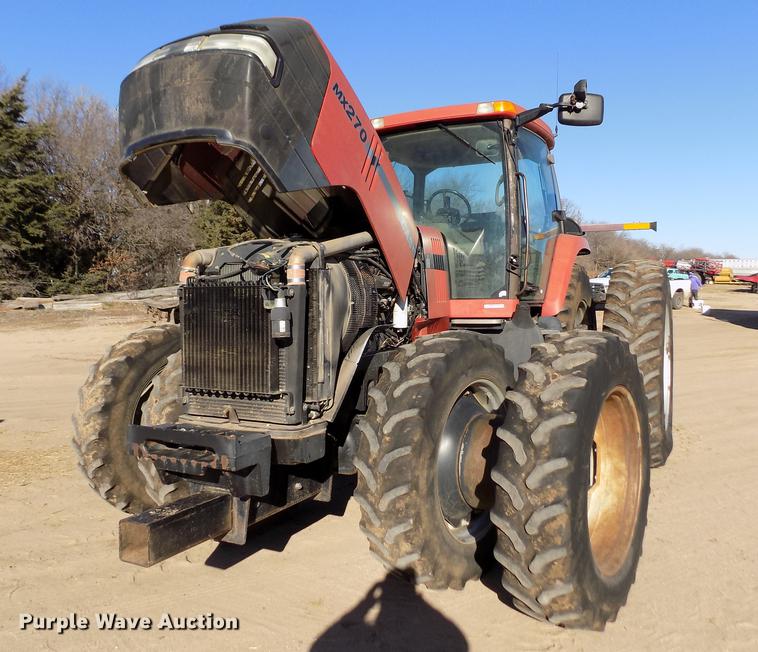 image for item FE9271 2001 Case IH MX270 Magnum MFWD tractor