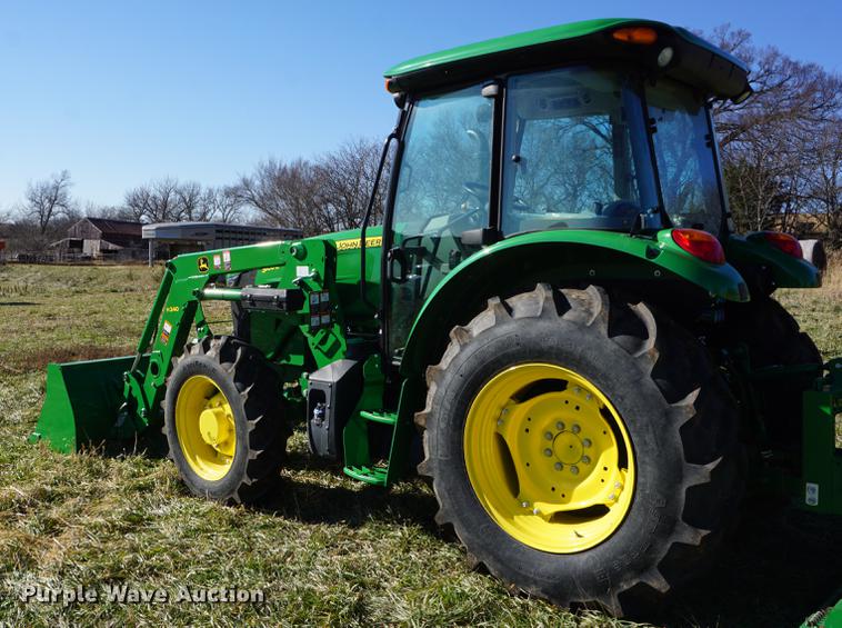 image for item G1407 2016 John Deere 5100E MFWD tractor