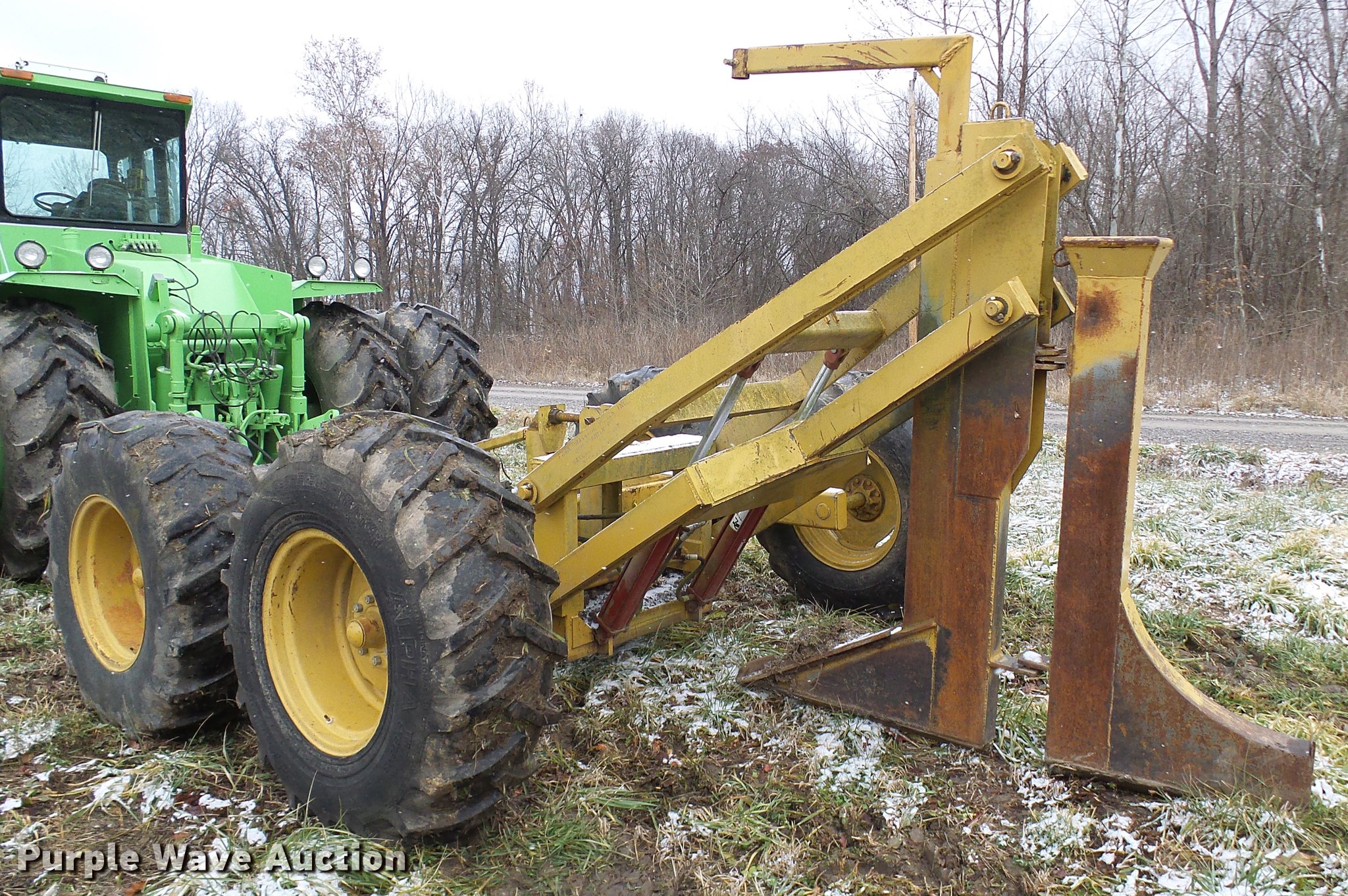 Farm Drainage Plow Inc. 55 tile plow in Marshall, MO Item DB2100 sold