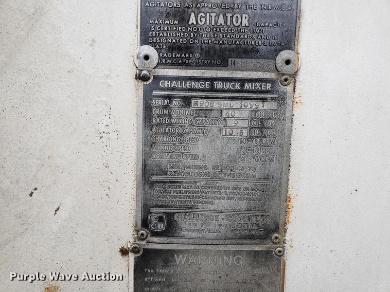 image for item AN9480 1976 Ford 8000 ready mix truck