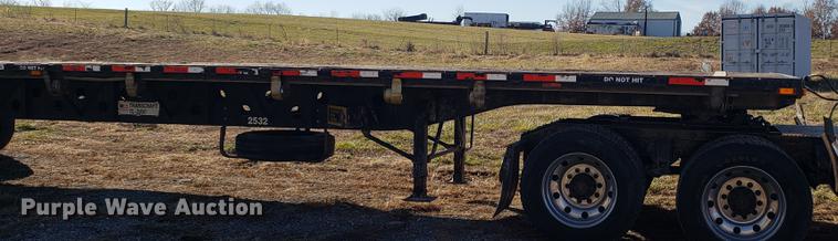 image for item AN9482 2005 Transcraft TL-2000 flatbed trailer