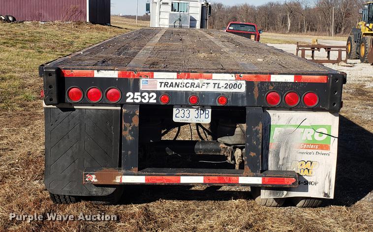 image for item AN9482 2005 Transcraft TL-2000 flatbed trailer