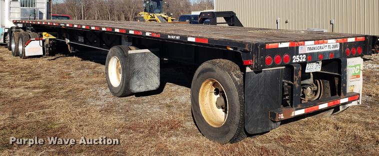 image for item AN9482 2005 Transcraft TL-2000 flatbed trailer