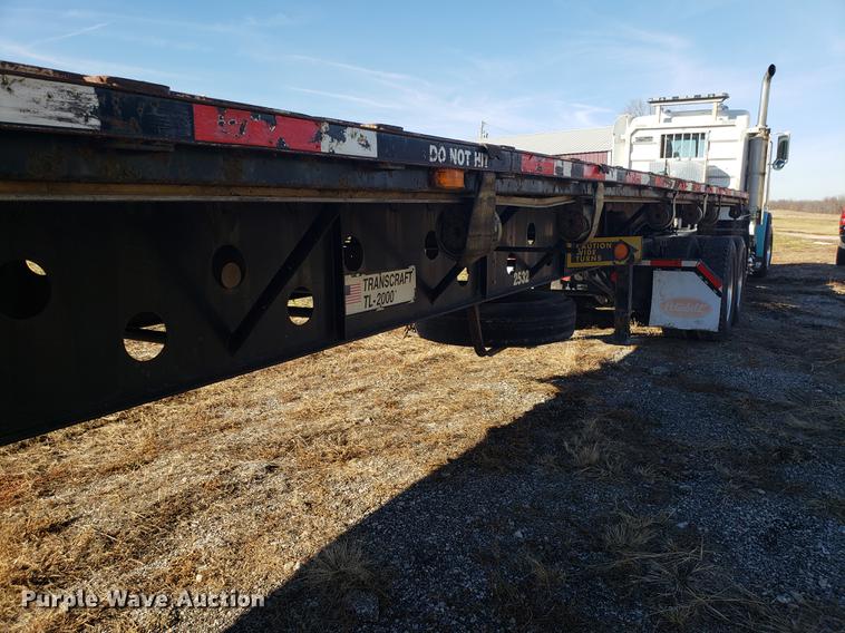image for item AN9482 2005 Transcraft TL-2000 flatbed trailer