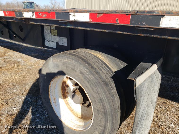 image for item AN9482 2005 Transcraft TL-2000 flatbed trailer