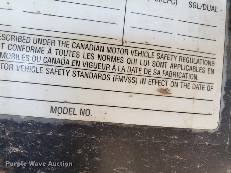 image for item AN9482 2005 Transcraft TL-2000 flatbed trailer