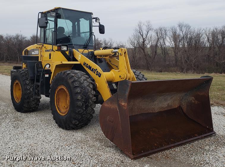 image for item AN9483 2006 Komatsu WA200-5 wheel loader