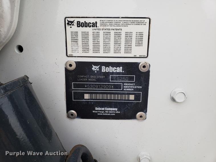 image for item AN9485 2006 Bobcat S250 skid steer
