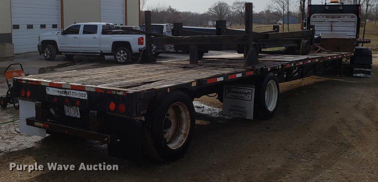 image for item AN9486 2004 Transcraft DTL-2100 drop deck trailer