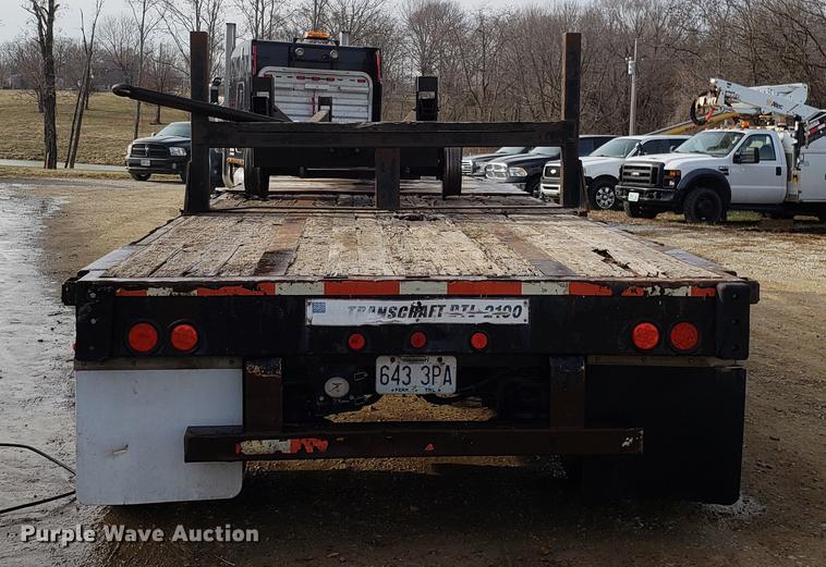 image for item AN9486 2004 Transcraft DTL-2100 drop deck trailer