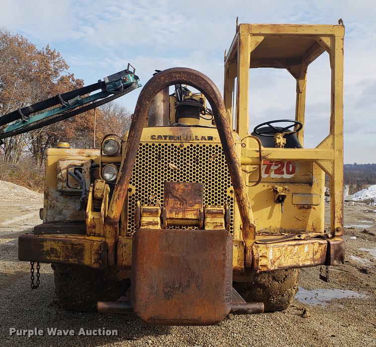 image for item AN9487 Caterpillar 627 dual engine conventional scraper