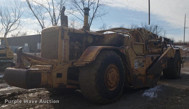 image for item AN9487 Caterpillar 627 dual engine conventional scraper