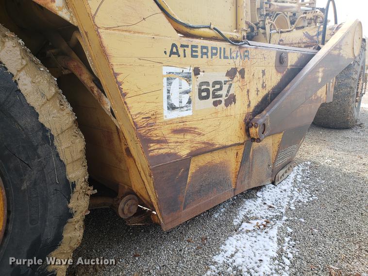 image for item AN9487 Caterpillar 627 dual engine conventional scraper
