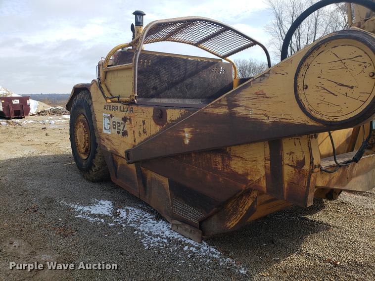 image for item AN9487 Caterpillar 627 dual engine conventional scraper