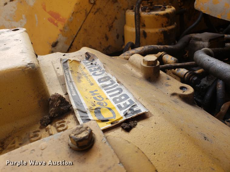 image for item AN9487 Caterpillar 627 dual engine conventional scraper
