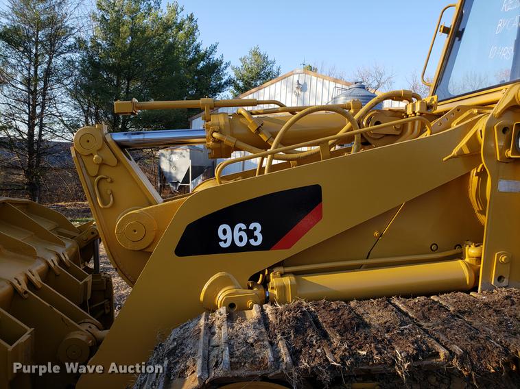 image for item AN9493 1986 Caterpillar 963 track loader