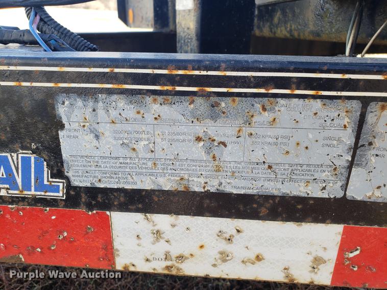 image for item AV9383 2009 Load Trail utility trailer