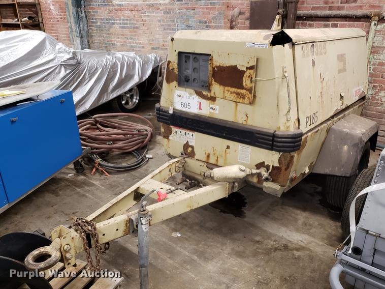 image for item AV9456 Ingersoll Rand P185 air compressor