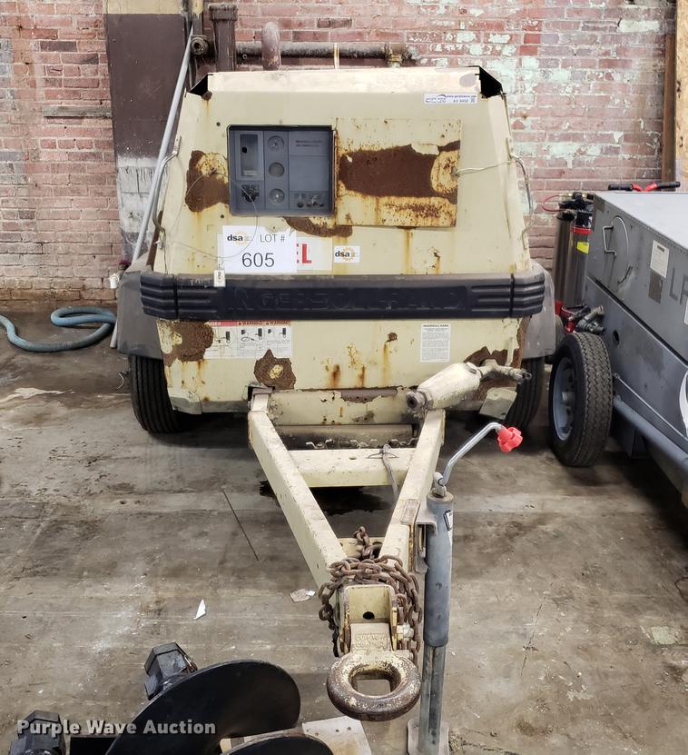 image for item AV9456 Ingersoll Rand P185 air compressor