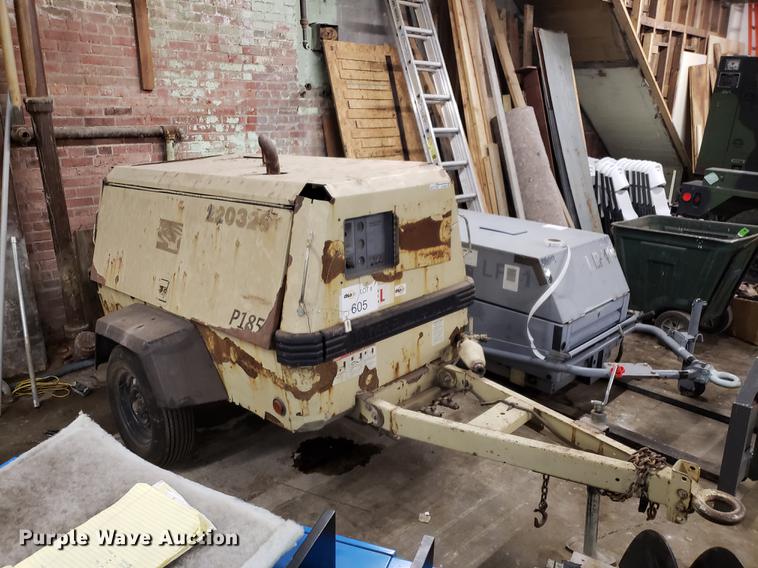 image for item AV9456 Ingersoll Rand P185 air compressor