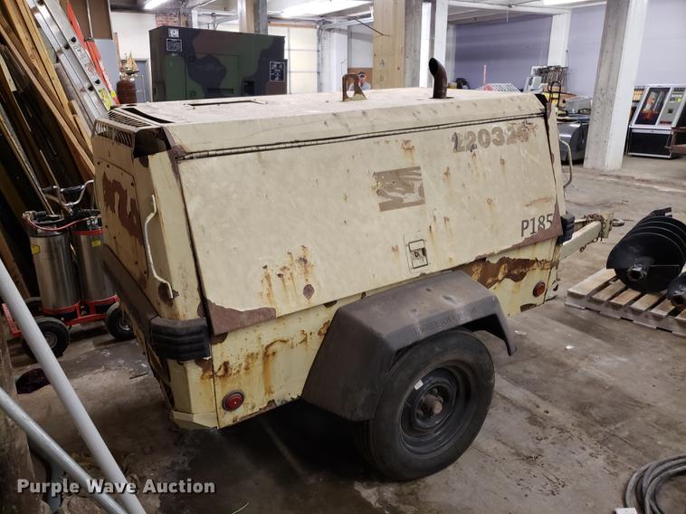 image for item AV9456 Ingersoll Rand P185 air compressor