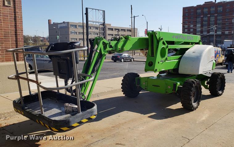 Nifty Sp64 Boom Lift In Kansas City Mo Item Av9463 Sold Purple Wave