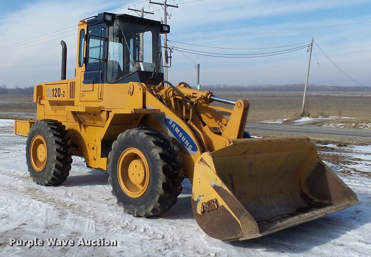 image for item DA3590 Samsung SL120-2 wheel loader