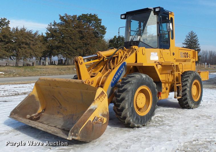 image for item DA3590 Samsung SL120-2 wheel loader