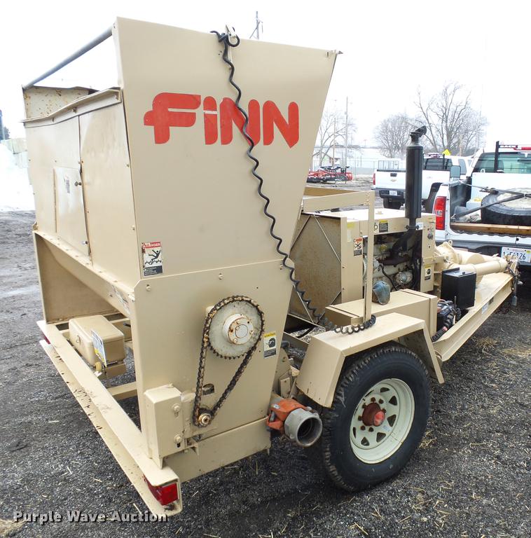 Finn AEM20 mulch blower in Heyworth, IL Item DA3595 sold Purple Wave