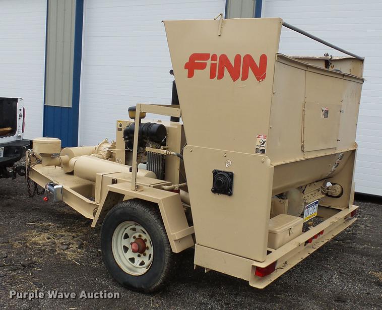 Finn AEM20 mulch blower in Heyworth, IL Item DA3595 sold Purple Wave