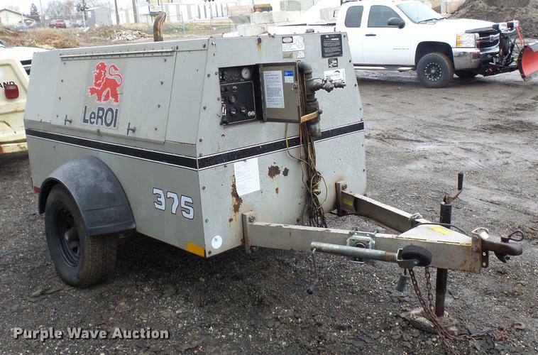 image for item DA3597 1996 Leroi Q375DC-E air compressor