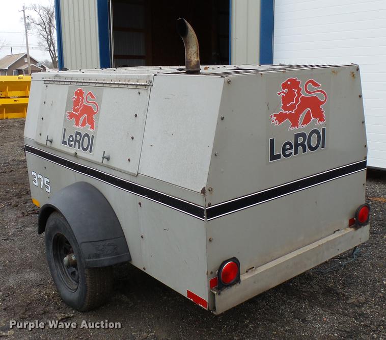 image for item DA3597 1996 Leroi Q375DC-E air compressor