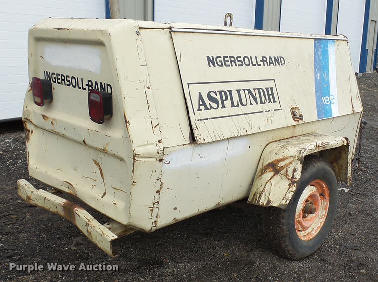 image for item DA3599 Ingersoll Rand 185 air compressor