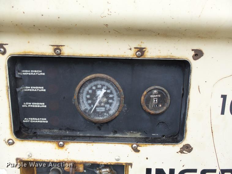 image for item DA3599 Ingersoll Rand 185 air compressor