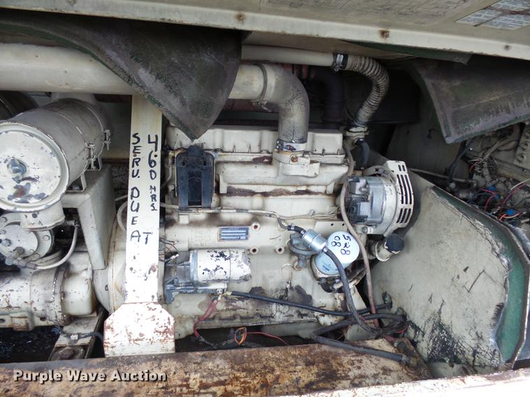 image for item DA3599 Ingersoll Rand 185 air compressor