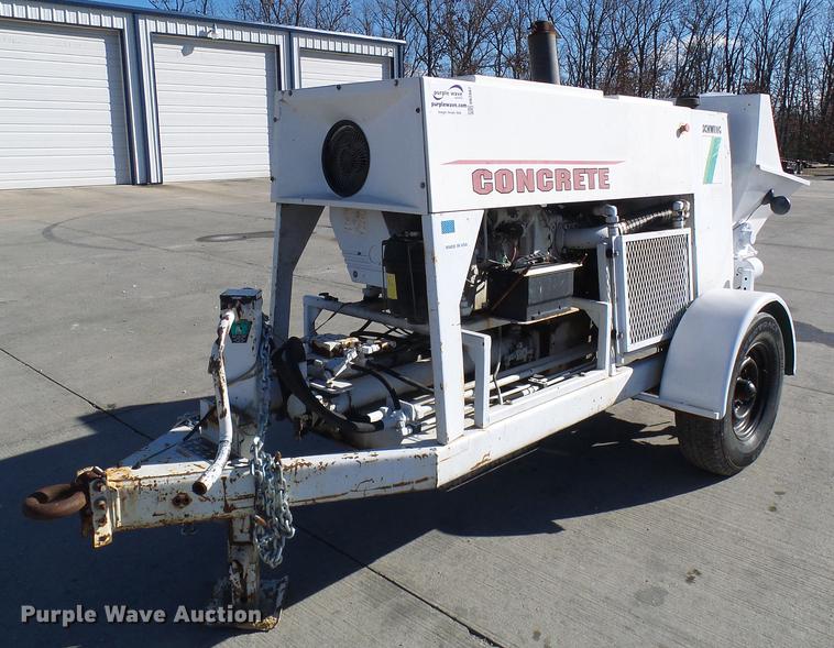 image for item DB2087 2002 Schwing BPA500 concrete pump