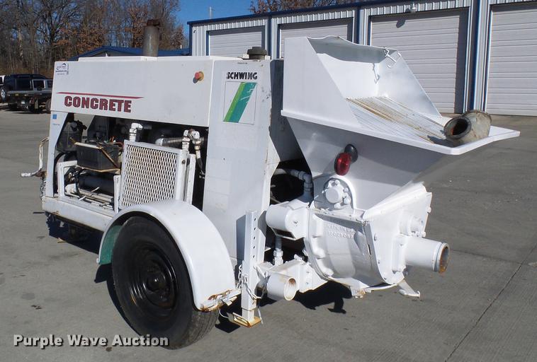 image for item DB2087 2002 Schwing BPA500 concrete pump