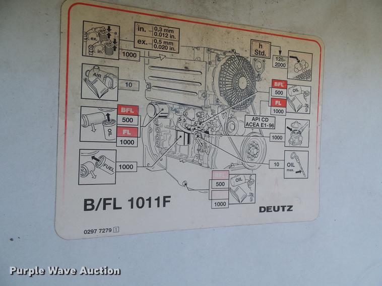image for item DB2087 2002 Schwing BPA500 concrete pump