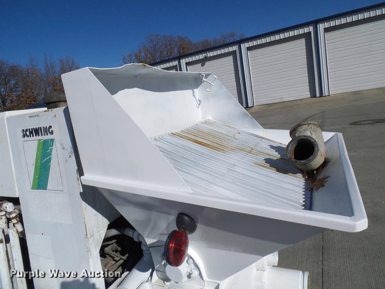 image for item DB2087 2002 Schwing BPA500 concrete pump