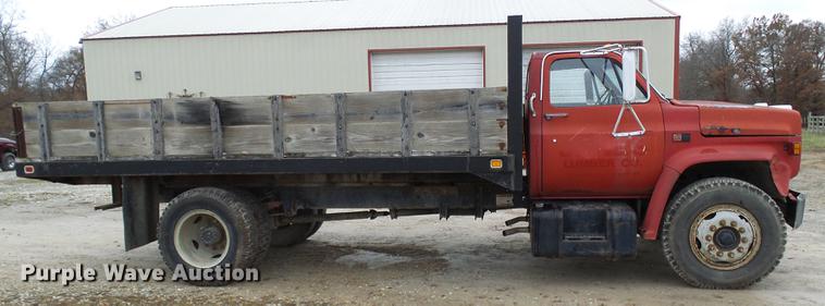 image for item DB2091 1987 GMC C6000 dump truck