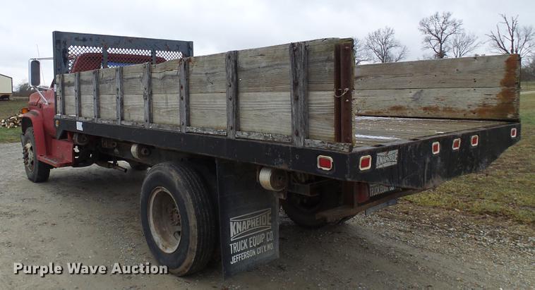 image for item DB2091 1987 GMC C6000 dump truck