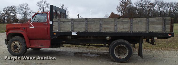 image for item DB2091 1987 GMC C6000 dump truck