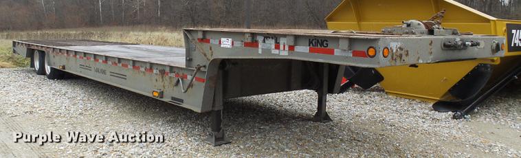image for item DB2092 2000 Trail King TK70HT-482 drop deck equipment trailer